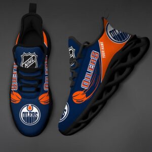 Personalized NHL Edmonton Oilers Max Soul Shoes Sneakers 4