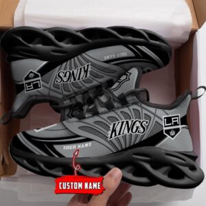 Personalized NHL Los Angeles Kings Max Soul Shoes For Hockey Fans 2
