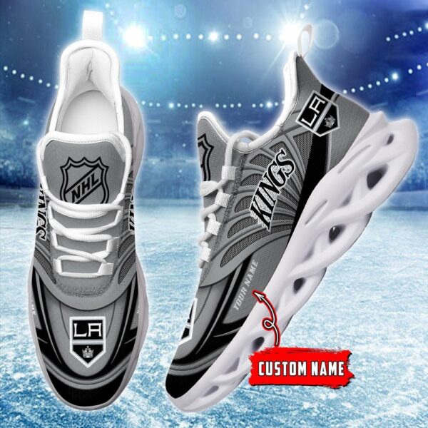 Personalized NHL Los Angeles Kings Max Soul Shoes For Hockey Fans