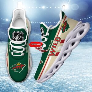 Personalized NHL Minnesota Wild Max Soul Shoes Chunky Sneakers Perfect Gift For Fans 1