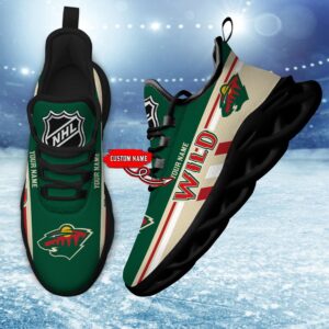 Personalized NHL Minnesota Wild Max Soul Shoes Chunky Sneakers Perfect Gift For Fans 3