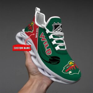Personalized NHL Minnesota Wild Max Soul Shoes Sneakers 1