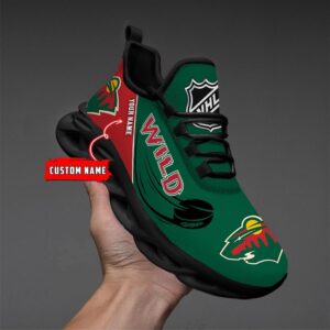 Personalized NHL Minnesota Wild Max Soul Shoes Sneakers 2