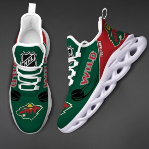 Personalized NHL Minnesota Wild Max Soul Shoes Sneakers 4