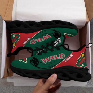 Personalized NHL Minnesota Wild Max Soul Shoes Sneakers 5