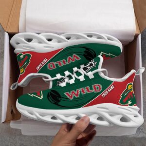 Personalized NHL Minnesota Wild Max Soul Shoes Sneakers 6
