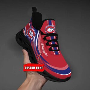 Personalized NHL Montreal Canadiens Max Soul Shoes Chunky Sneakers For Fans 5