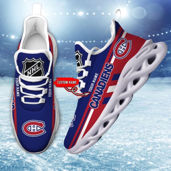 Personalized NHL Montreal Canadiens Max Soul Shoes Chunky Sneakers Perfect Gift For Fans