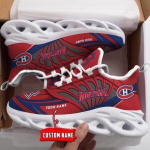 Personalized NHL Montreal Canadiens Max Soul Shoes For Hockey Fans 1