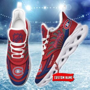 Personalized NHL Montreal Canadiens Max Soul Shoes For Hockey Fans 3