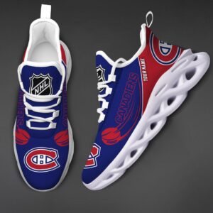 Personalized NHL Montreal Canadiens Max Soul Shoes Sneakers 3
