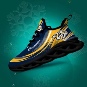 Personalized NHL Nashville Predators Max Soul Shoes Chunky Sneakers For Fans 6