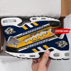 Personalized NHL Nashville Predators Max Soul Shoes Chunky Sneakers For Hockey Fans 3