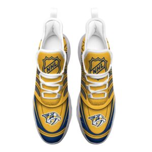 Personalized NHL Nashville Predators Max Soul Shoes For Hockey Fans 5