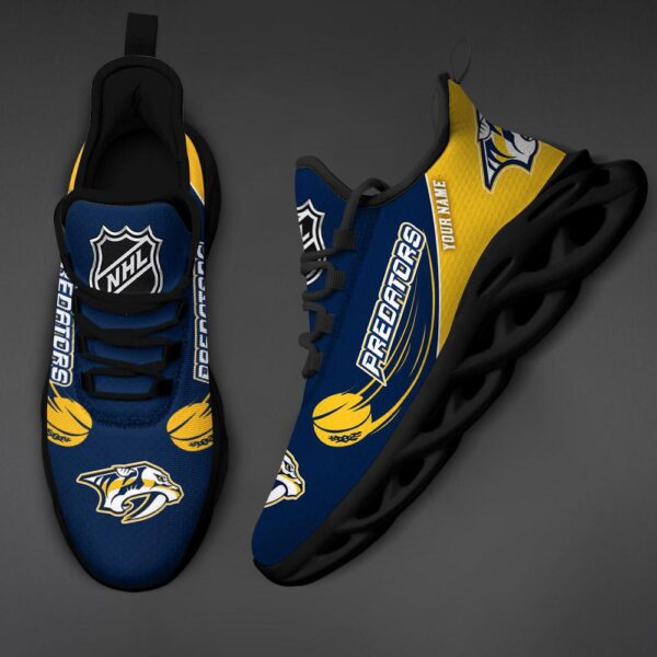 Personalized NHL Nashville Predators Max Soul Shoes Sneakers