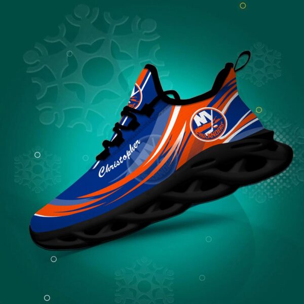 Personalized NHL New York Islanders Max Soul Shoes Chunky Sneakers For Fans