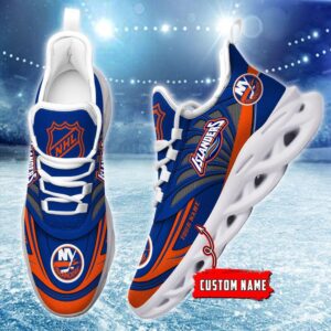 Personalized NHL New York Islanders Max Soul Shoes For Hockey Fans 3