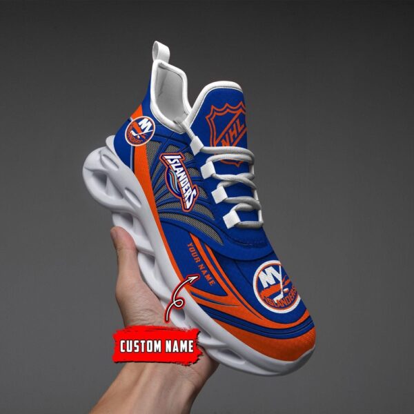 Personalized NHL New York Islanders Max Soul Shoes For Hockey Fans