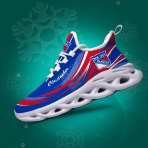 Personalized NHL New York Rangers Max Soul Shoes Chunky Sneakers For Fans 3