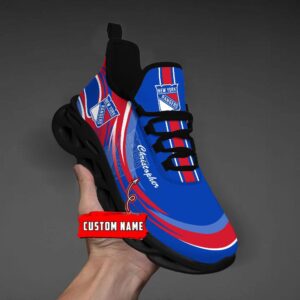 Personalized NHL New York Rangers Max Soul Shoes Chunky Sneakers For Fans 5