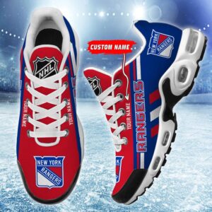 Personalized NHL New York Rangers Max Soul Shoes Chunky Sneakers For Hockey Fans 1