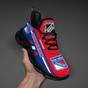 Personalized NHL New York Rangers Max Soul Shoes Chunky Sneakers Perfect Gift For Fans 2
