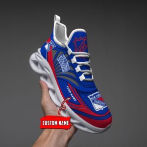 Personalized NHL New York Rangers Max Soul Shoes For Hockey Fans 4