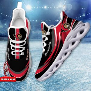 Personalized NHL Ottawa Senators Max Soul Shoes Chunky Sneakers For Fans 1