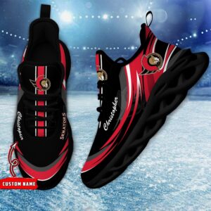 Personalized NHL Ottawa Senators Max Soul Shoes Chunky Sneakers For Fans 2