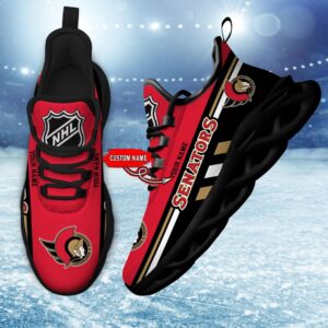 Personalized NHL Ottawa Senators Max Soul Shoes Chunky Sneakers Perfect Gift For Fans 3