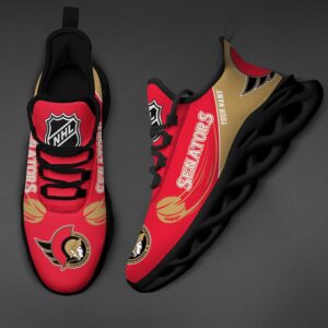 Personalized NHL Ottawa Senators Max Soul Shoes Sneakers 3