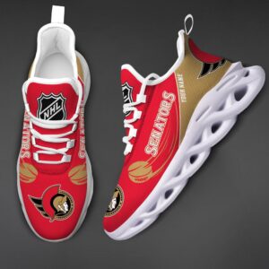 Personalized NHL Ottawa Senators Max Soul Shoes Sneakers 4