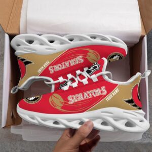 Personalized NHL Ottawa Senators Max Soul Shoes Sneakers 6