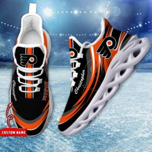 Personalized NHL Philadelphia Flyers Max Soul Shoes Chunky Sneakers For Fans 1