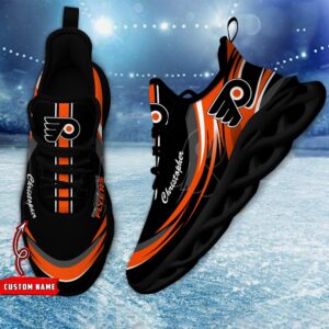 Personalized NHL Philadelphia Flyers Max Soul Shoes Chunky Sneakers For Fans 2