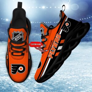 Personalized NHL Philadelphia Flyers Max Soul Shoes Chunky Sneakers Perfect Gift For Fans 3
