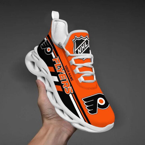 Personalized NHL Philadelphia Flyers Max Soul Shoes Chunky Sneakers Perfect Gift For Fans