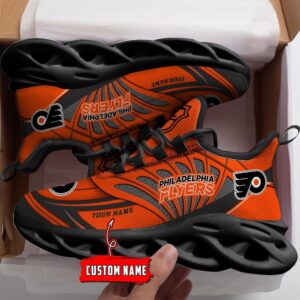 Personalized NHL Philadelphia Flyers Max Soul Shoes For Hockey Fans 2