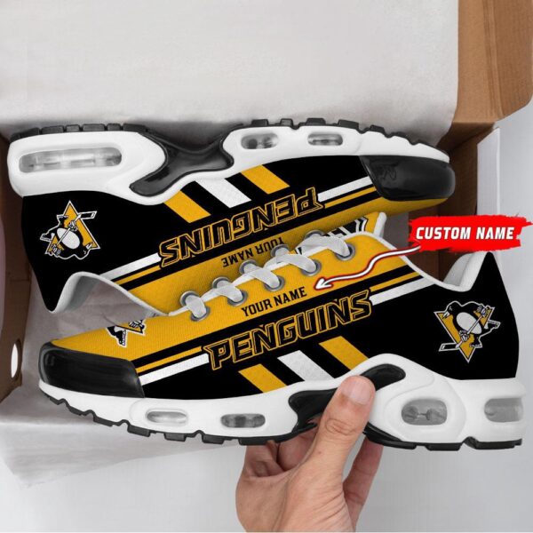 Personalized NHL Pittsburgh Penguins Max Soul Shoes Chunky Sneakers For Hockey Fans