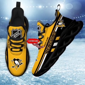 Personalized NHL Pittsburgh Penguins Max Soul Shoes Chunky Sneakers Perfect Gift For Fans 2