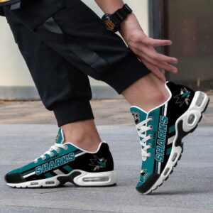 Personalized NHL San Jose Sharks Max Soul Shoes Chunky Sneakers For Hockey Fans 2