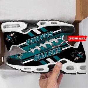 Personalized NHL San Jose Sharks Max Soul Shoes Chunky Sneakers For Hockey Fans 3