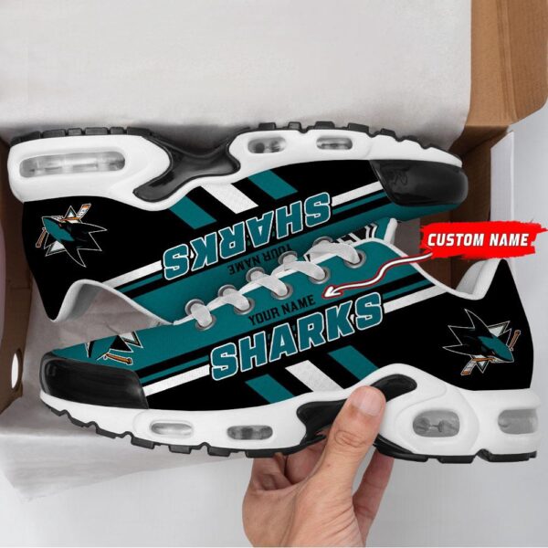 Personalized NHL San Jose Sharks Max Soul Shoes Chunky Sneakers For Hockey Fans