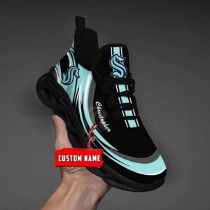 Personalized NHL Seattle Kraken Max Soul Shoes Chunky Sneakers For Fans 5