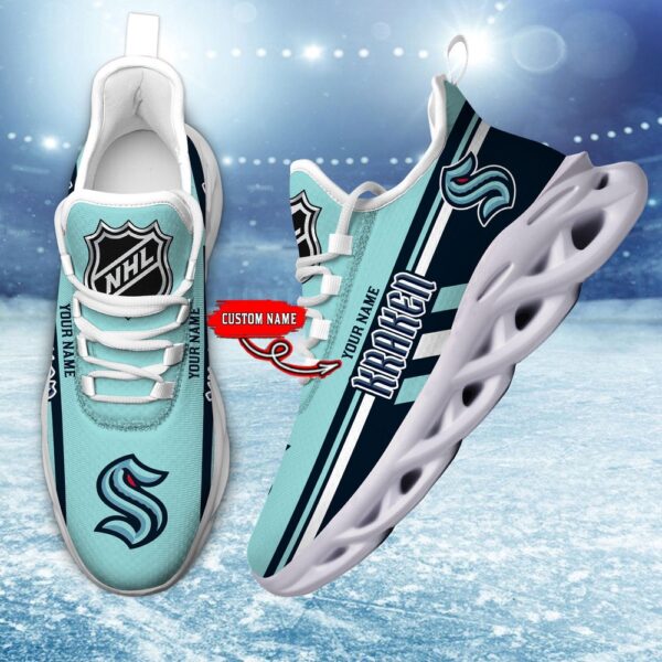 Personalized NHL Seattle Kraken Max Soul Shoes Chunky Sneakers Perfect Gift For Fans