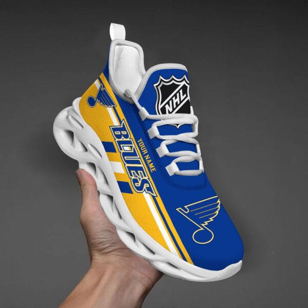 Personalized NHL St. Louis Blues Max Soul Shoes Chunky Sneakers Perfect Gift For Fans