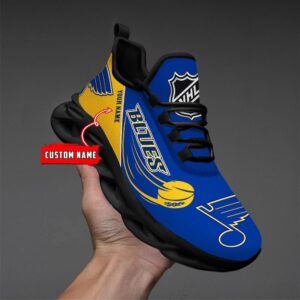Personalized NHL St Louis Blues Max Soul Shoes Sneakers 2
