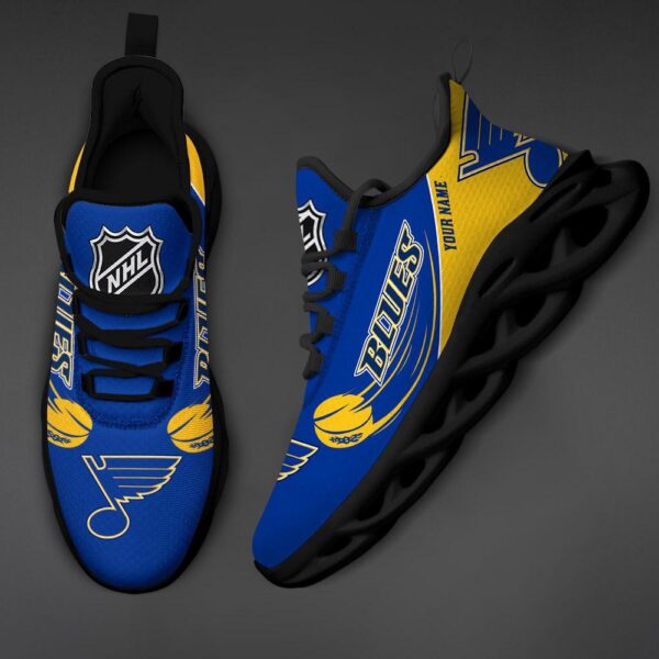 Personalized NHL St. Louis Blues  Max Soul Shoes Sneakers