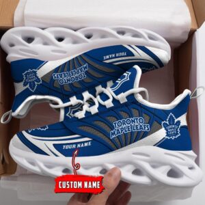 Personalized NHL Toronto Maple Leafs Max Soul Shoes For Hockey Fans 1
