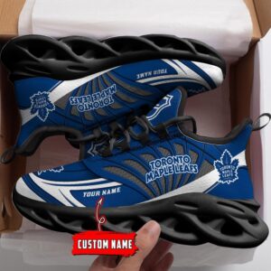 Personalized NHL Toronto Maple Leafs Max Soul Shoes For Hockey Fans 2